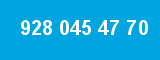 928 045 47 70 928 045 47 70